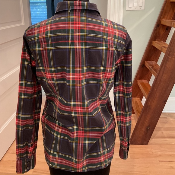 Three J Crew Factory Button Down Shirts Size Small see flaws in description - Picture 3 of 15